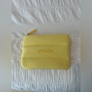 Rhode  limited edition lemontini pouch like new !